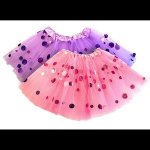 Set of 2 tutus pink and purple